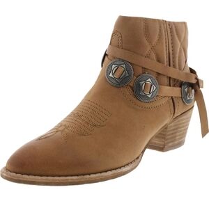 Dolce Vita Women's Skye Tan Leather Western Boots